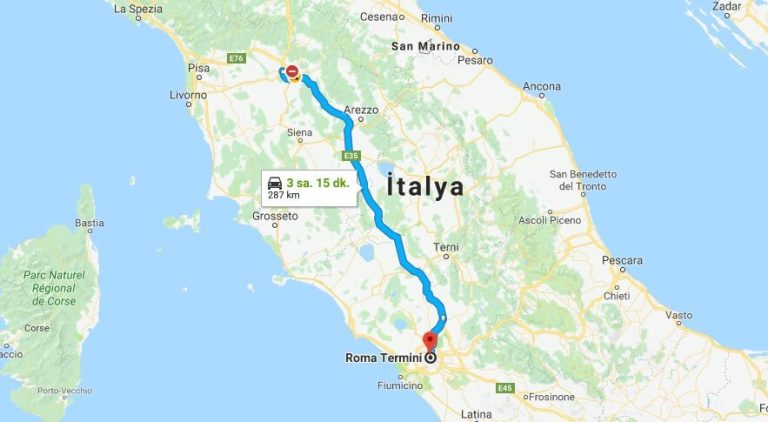 How to Get from Florence to Rome