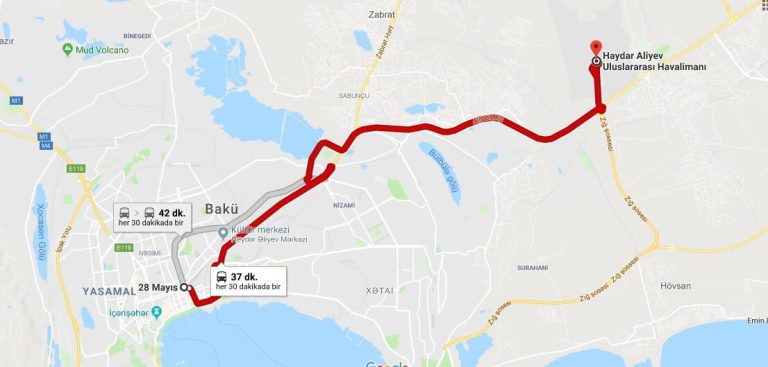 How to Get to Baku Airport City Center Transportation