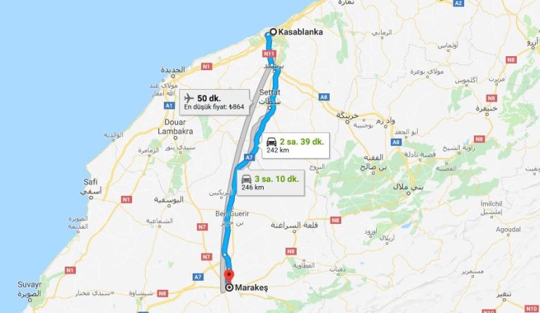 How to Get to Casablanca Marrakech by Train or Bus