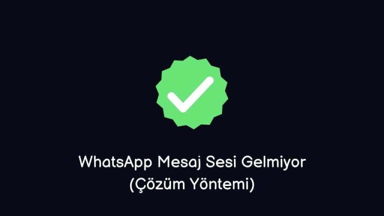 No WhatsApp Message Sound (Solution Method)