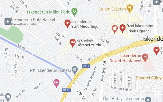 How to Get to Iskenderun KYK Dormitory