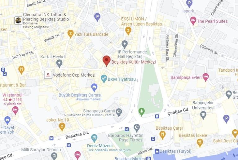 Where is Beşiktaş Cultural Center and How to Go