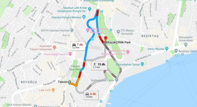 Where is Küçükçiftlik Park and How to Get there?