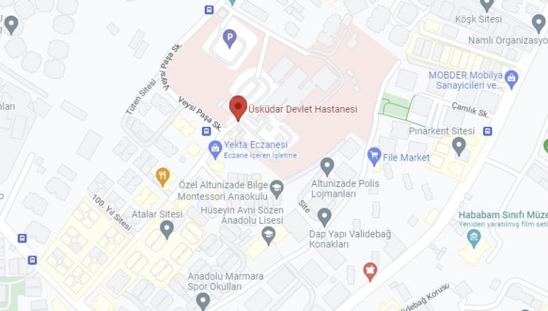 Where is Üsküdar State Hospital, How to Go